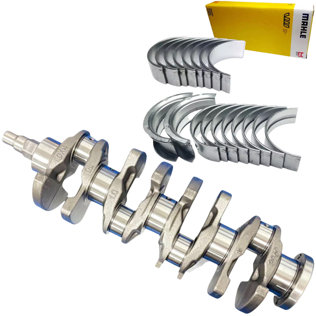 Kit Eixo Virabrequim + Bronzinas Mahle Celta Corsa Onix Prisma Classic 1.0 8V 16V 8 Contrapesos em Oferta na Shopee