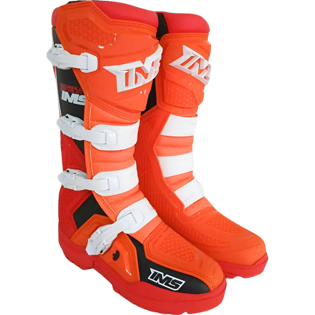 Bota IMS Robust Injetada Laranja / Vermelho