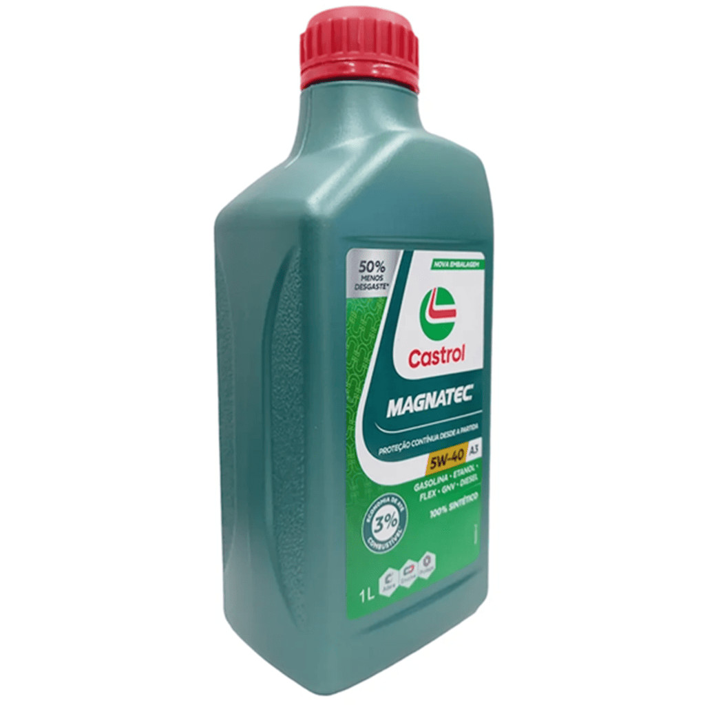 Óleo Lubrificante do Motor Castrol Magnatec  SP 5W40 A3/B4 VW 502 00/505 00 100% Sintético - 1L