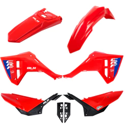 Kit Plástico Carenagem Crf 250f F25 Lançamento Amx