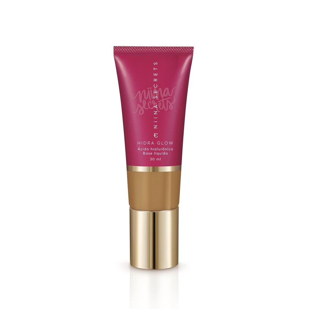 Eudora Base Líquida Niina Secrets Hidra Glow Cor 65 30ml