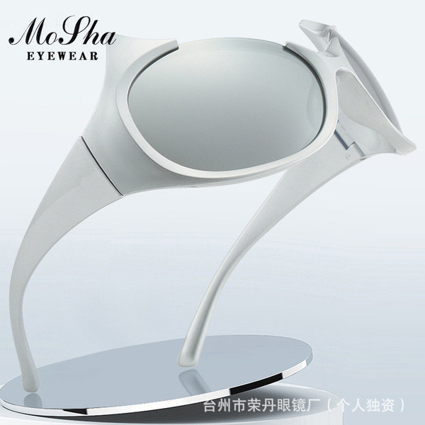 oculos de sol masculino Novo Y2K diabo óculos de sol feminino europeu americano rua na moda tecnologia óculos de sol mas