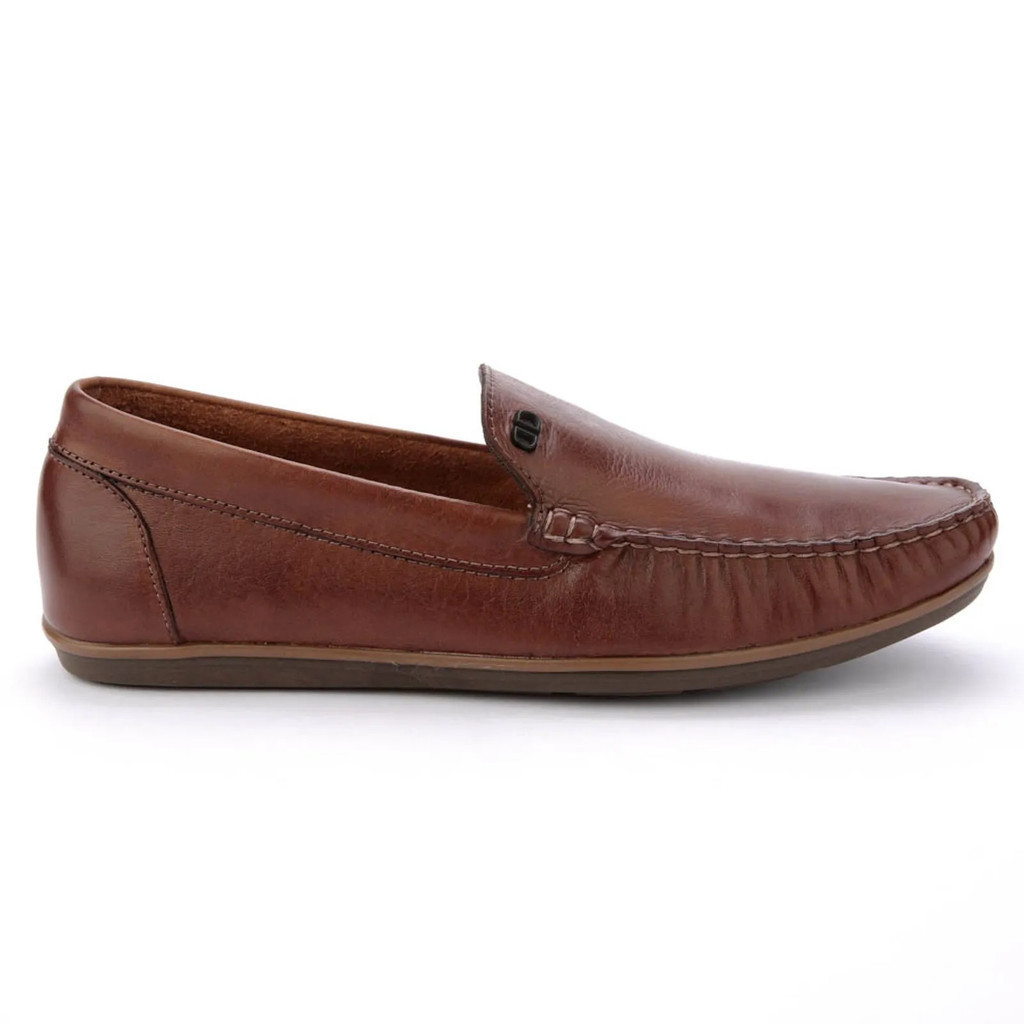 Mocassim Democrata Denim Tag Marrom Masculino