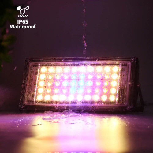 Lâmpada LED Grow 50W Full Spectrum 220V para Cultivo Indoor Plantas Aaatop