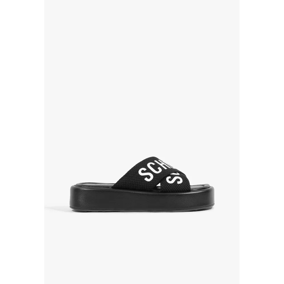 Papete Flatform Viena em X Gorgorão Preto Schutz
