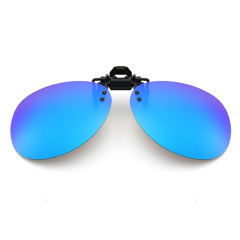Óculos de sol clip-on óculos de sol condução Tik Tok pesca sapo óculos clip-on polarizado óculos de visão noturna
