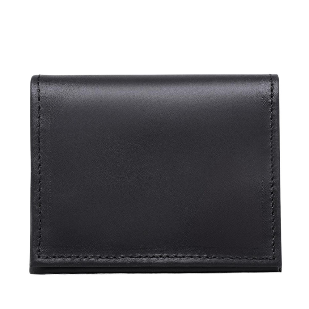 Carteira Em L Masculina Couro Porta Documentos Repartiçoes Cartoes Cédulas CNH Lisa Basica Grande