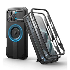 Capa Anti Impacto Dexnor Magsafe 360 Kickstand - iPhone 16 Pro Max