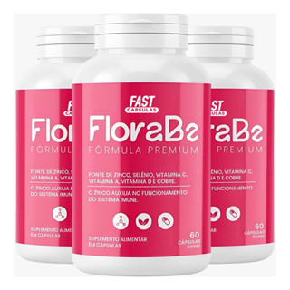 Kit 3 Florabe Suplemento Íntimo Saúde Feminina 60 Cápsulas em Oferta na Shopee