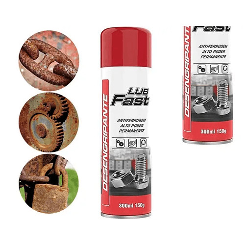 Spray Desengripante Lubfast 300ml Lubrificante Multiuso em Oferta na Shopee