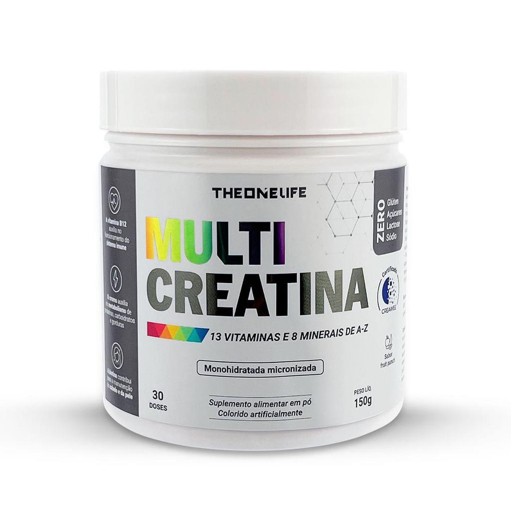 MultiCreatina em Pó com Vitaminas AZ | MultiCreatina