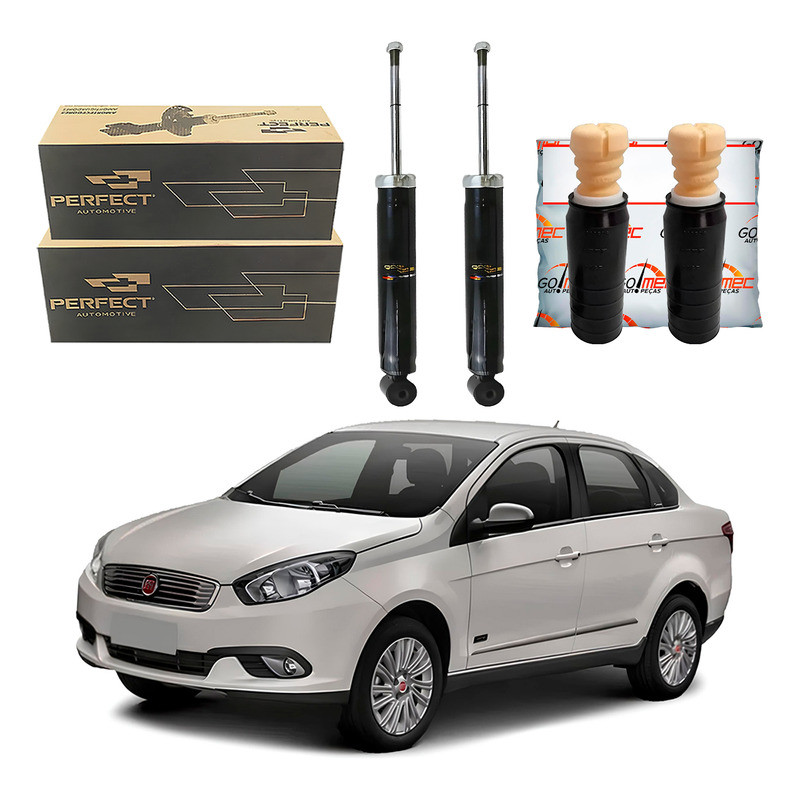 Kit Amortecedor Traseiro Grand Siena 1.0 1.4 2017 A 2021