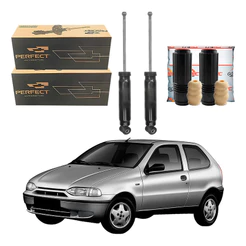 Kit Amortecedor Traseiro Fiat Palio 1.0 1.5 1.6 1996 A 2000
