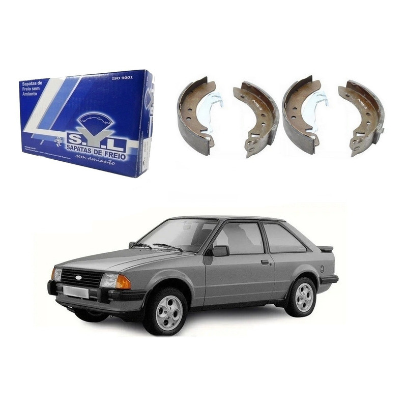 Sapata De Freio Syl Escort 1.6 1983 A 1986