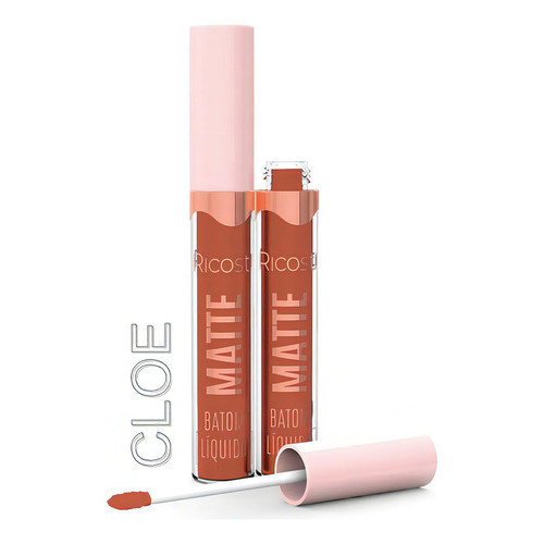Batom Líquido Ricosti Matte Cor Cloe