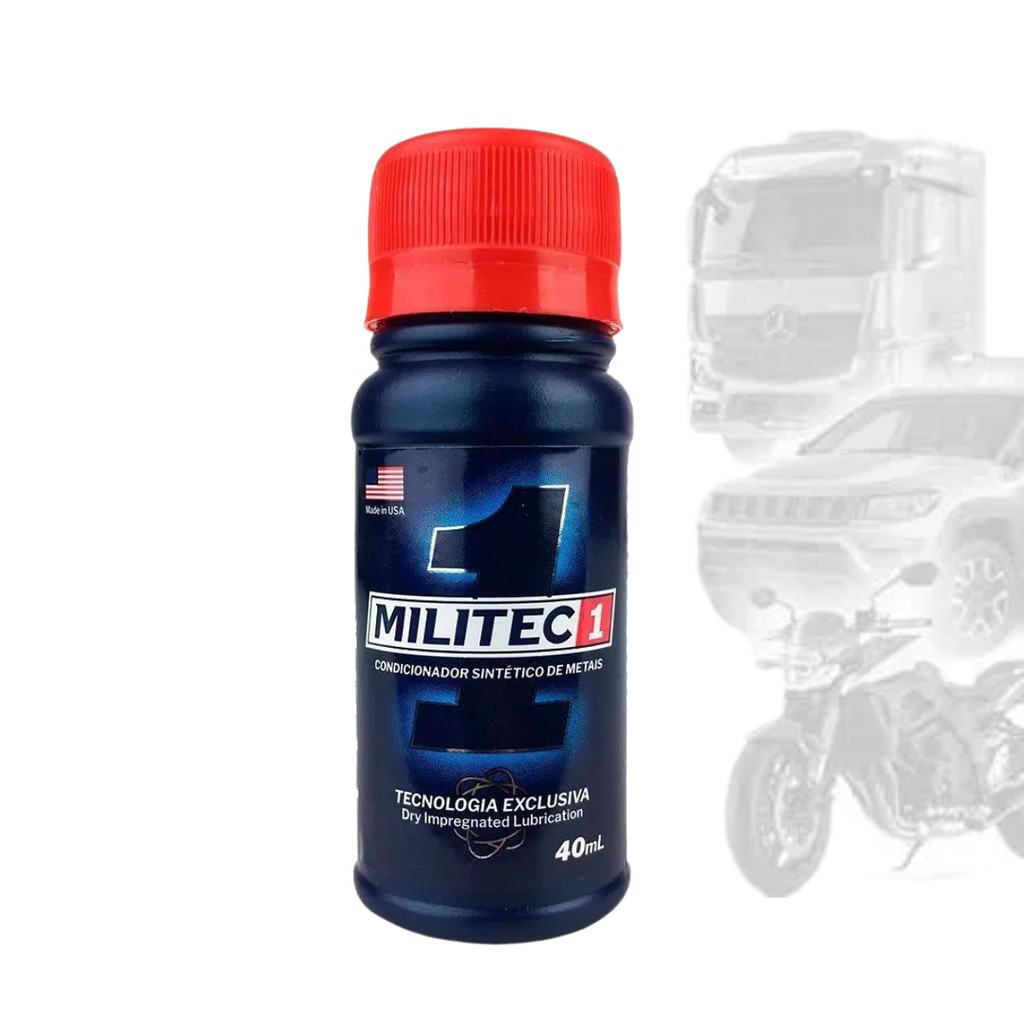 Aditivo Militec 1 Condicionador De Metal 40ml Carro Moto E Ar Condicionado 12172