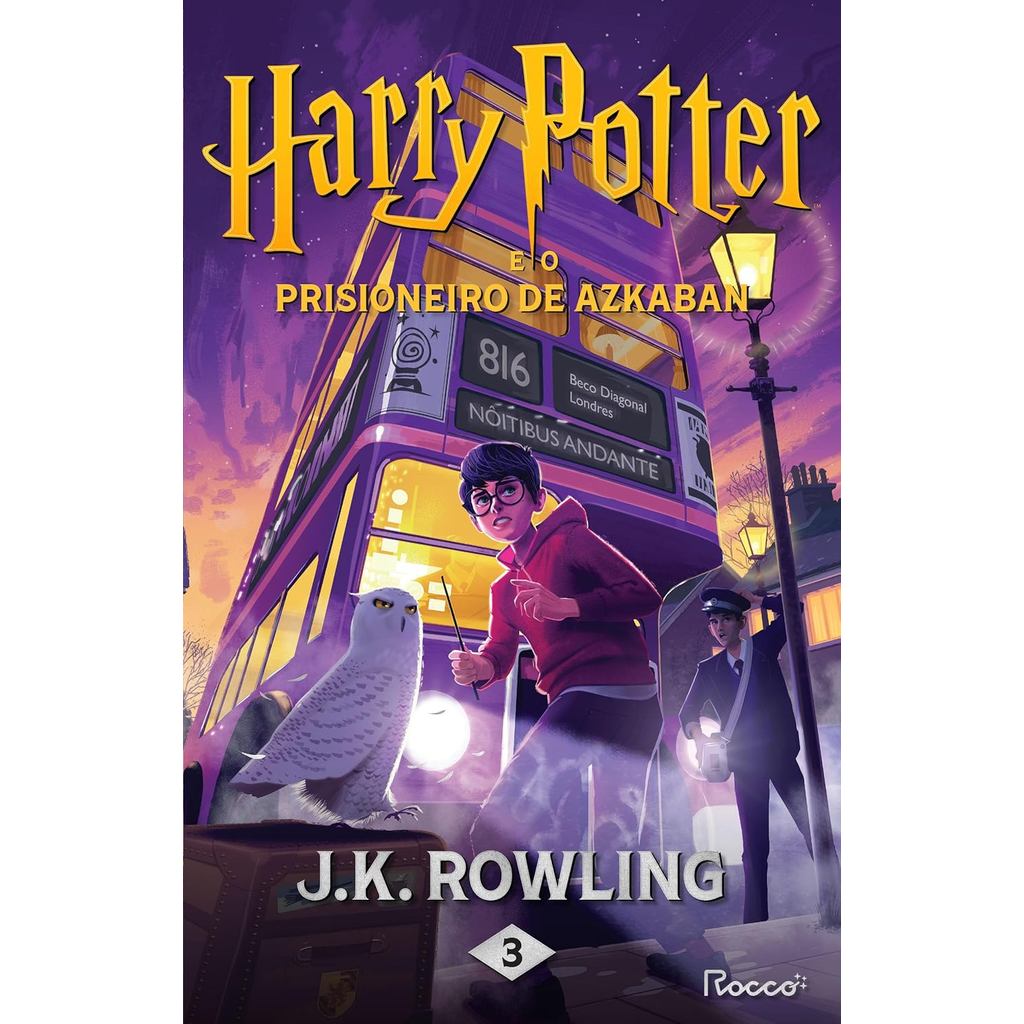 HARRY POTTER E O PRISIONEIRO DE AZKABAN - ED POTTERMORE - LIVRO 3 - ROCCO em Oferta na Shopee