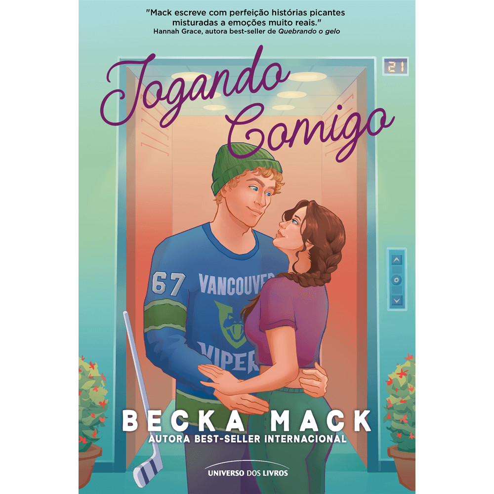 Capa do livro Livro - Jogando comigo - por Becka Mack - Editora Universo dos Livros