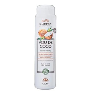 Shampoo Griffus Vou De Coco 420ml Blz em Oferta na Shopee