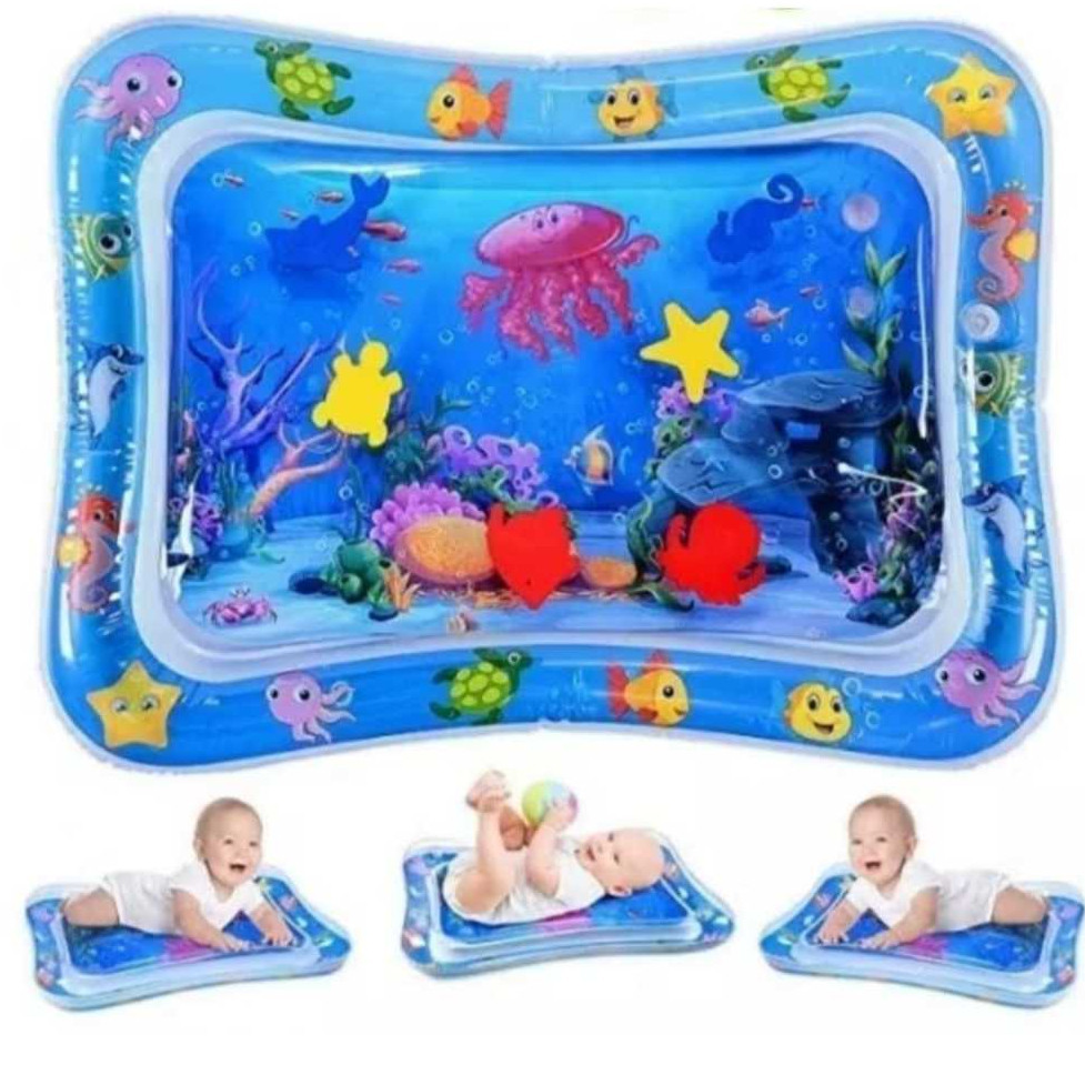 Tapete Infantil Bebê Inflável Água Esteira Atividades Sensorial Menino Menina. em Oferta na Shopee