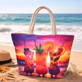 Bolsa de Praia Feminina Diversas Estampas Lindas Moda Praia Verão