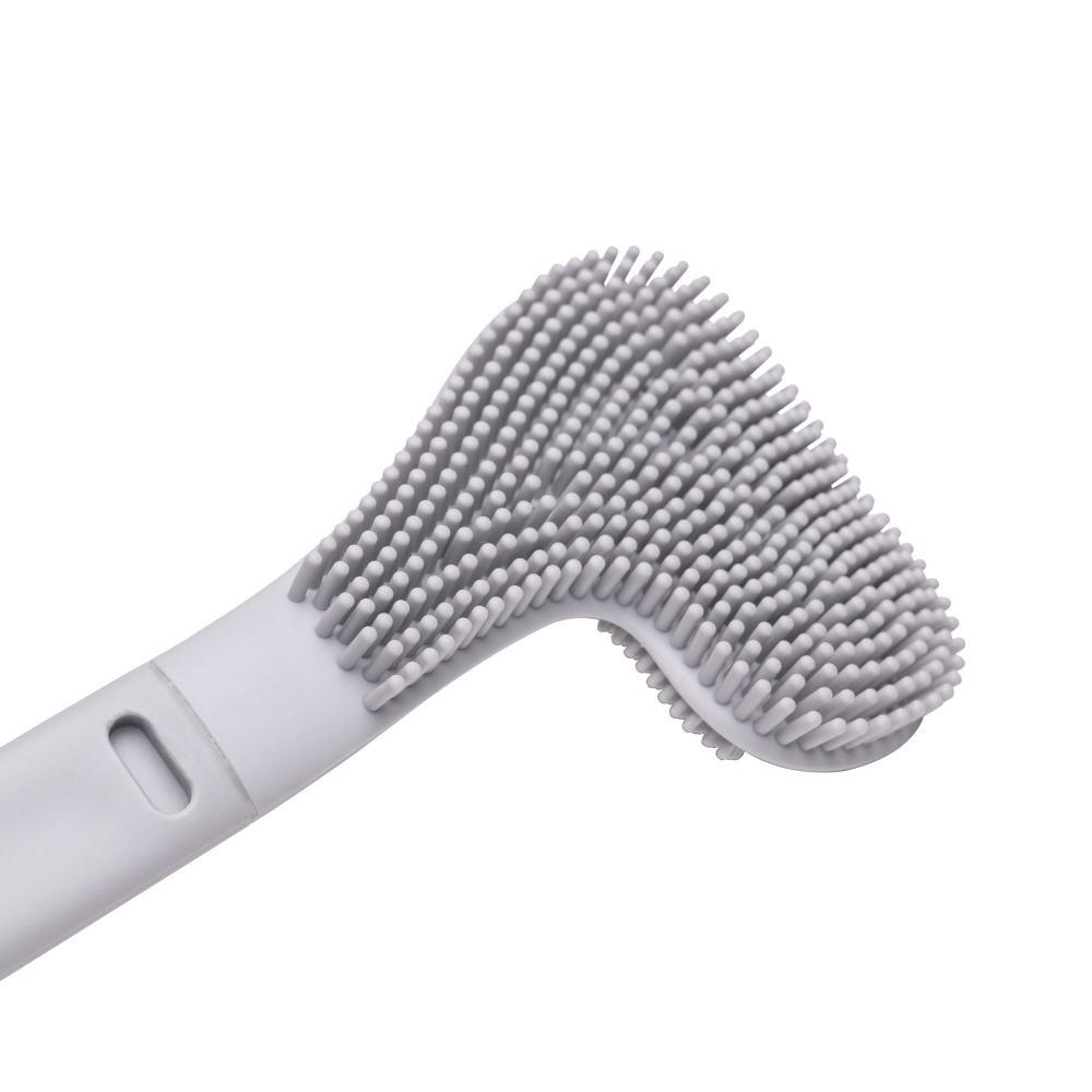 Escova Sanitária Golf Cinza Lyor Plástico 41cm x 8cm em Oferta na Shopee