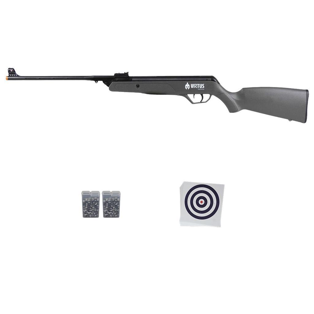 Carabina de Pressão Arete Grey 5.5mm CBC - Virtus + Acessórios