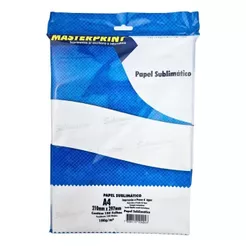 Papel Sublimático 100 Folhas Profissional A4 100g Para Sublimação