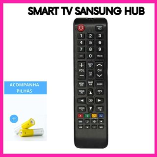 Controle Remoto Compativel com TV SMART SANSUNG HUB,Ideal Para Substituir Controle Original em Oferta na Shopee