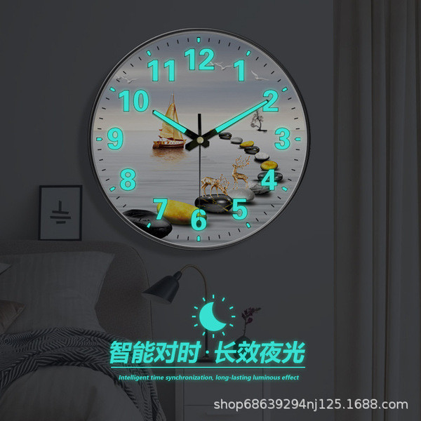 relogio de parede cozinha relogio de parede relogio de parede grande [12 Polegada 30CM] luz moderna relógio de luxo High