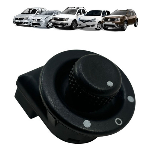 Botao Retrovisor Renault Duster Clio Sandero 2014