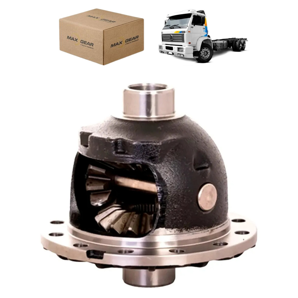 Caixa Satélite Completa Ford/GM/Volks Braseixos 411 Max Gear
