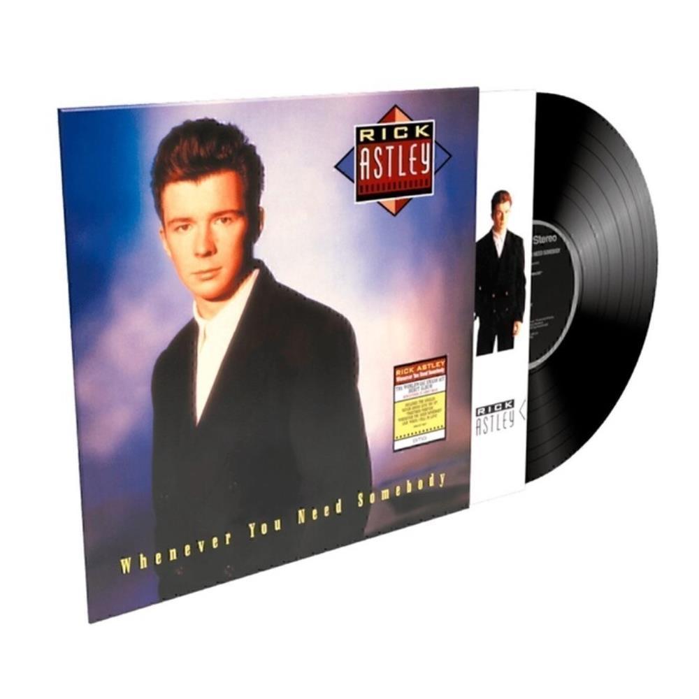 Vinil Rick Astley - Whenever You Need Somebody (Black Vinyl Version / LP Remastered 2022) - Importado