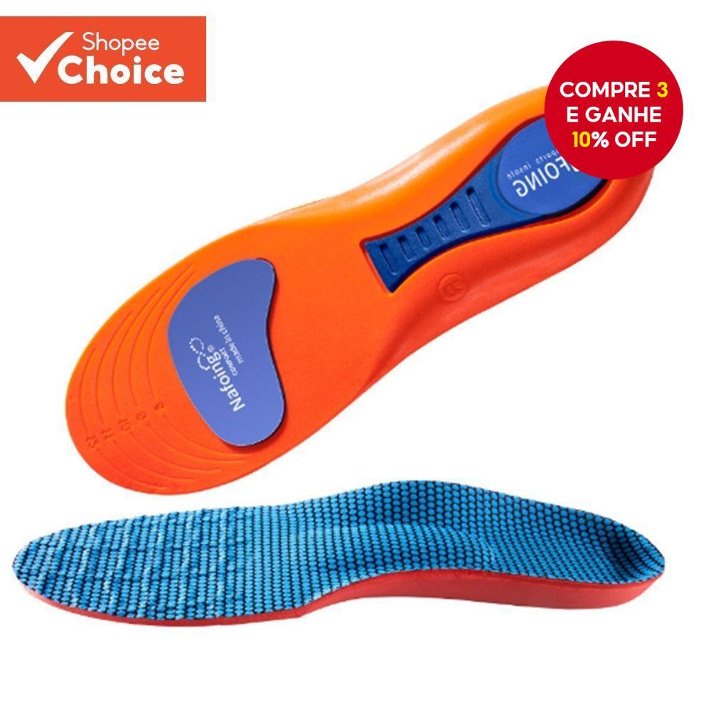 Palmilhas Esportivas Com Absorção De Choque , Inserções Completas De Suporte De Almofada Para Corrida , Academia , Trein
