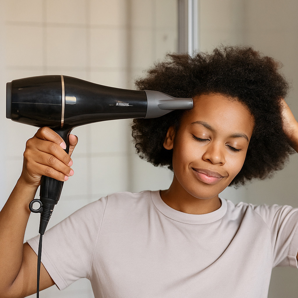 Secador Cabelo 1800W Bivolt Profissional Potente Modelador Escova Seca Rápido Salão