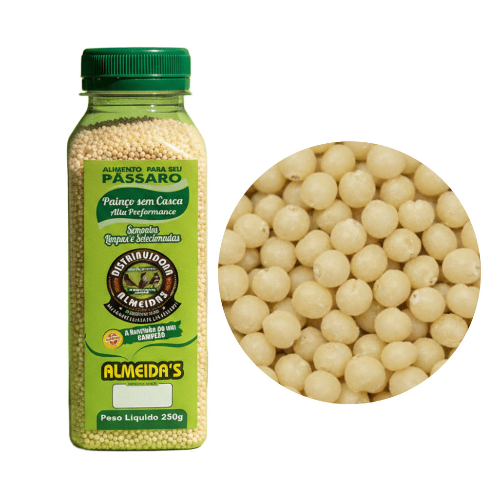 Painço Sem Casca Alta Performance 250g Almeidas