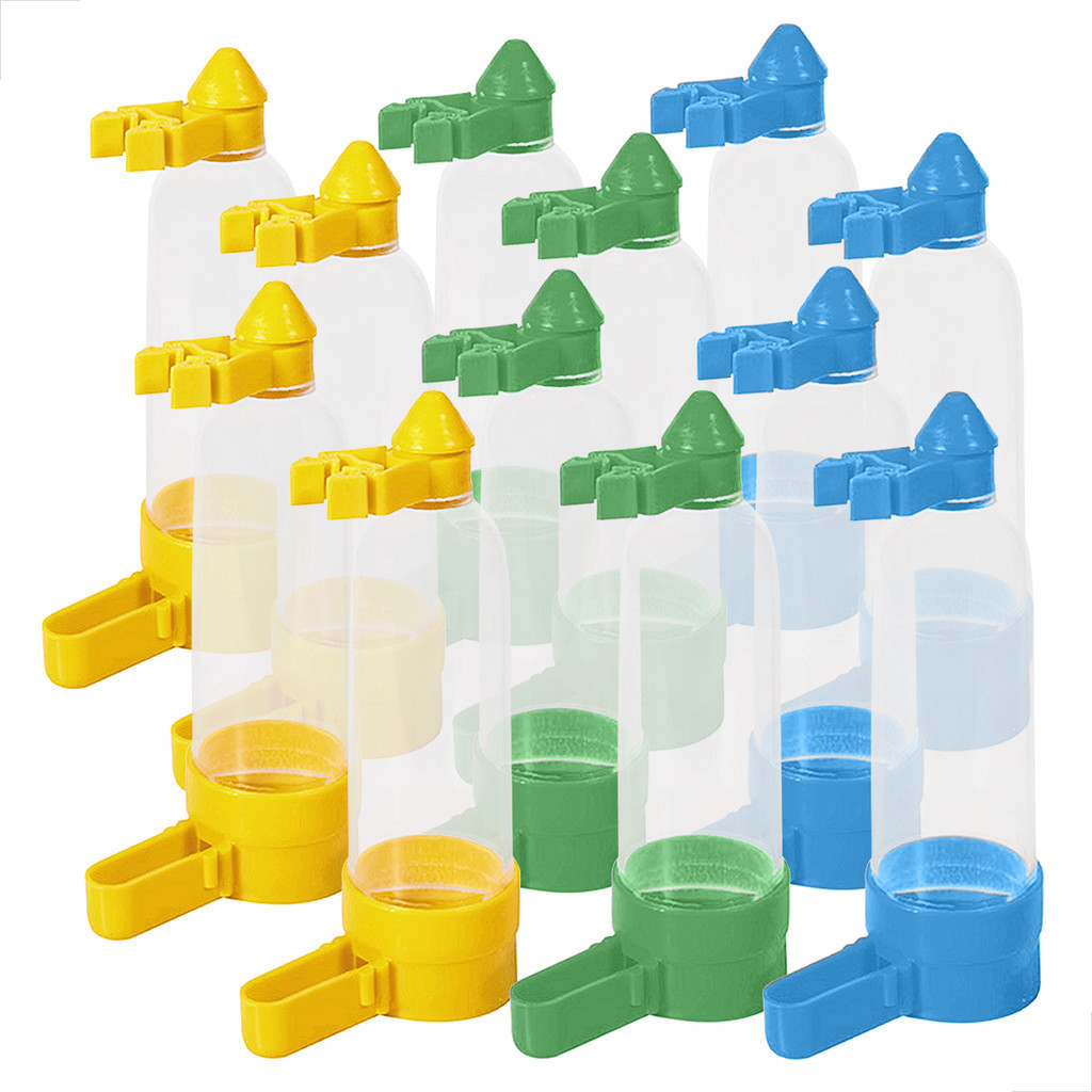 Kit 12 Un Bebedouro Para Passaro Passarinho Mr. Pet Peq em Oferta na Shopee