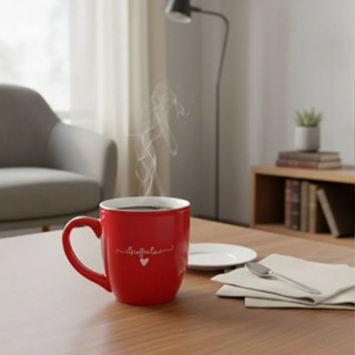 Caneca Coração L'amour Hauskraft Vermelho 300 Ml Vermelho em Oferta na Shopee