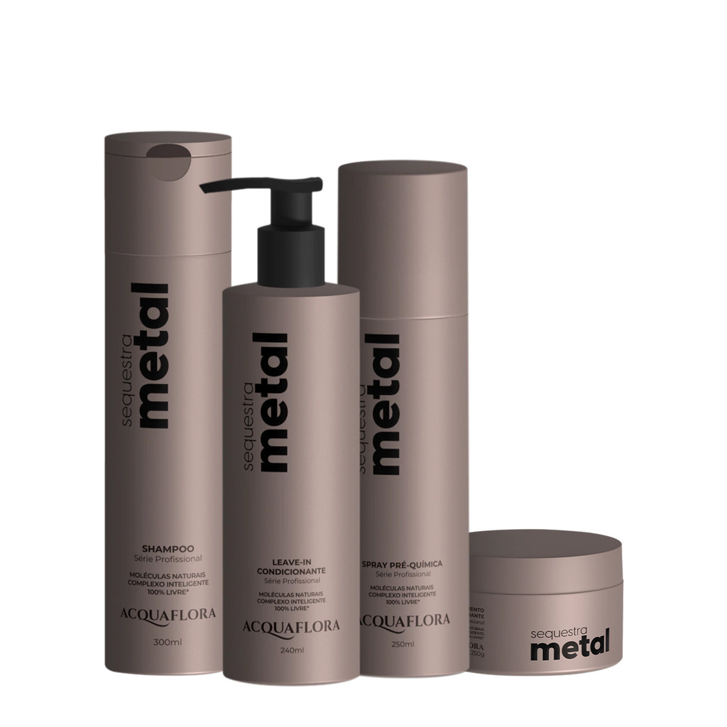 Kit Acquaflora Sequestra Metal Completo (4 produtos) em Oferta na Shopee
