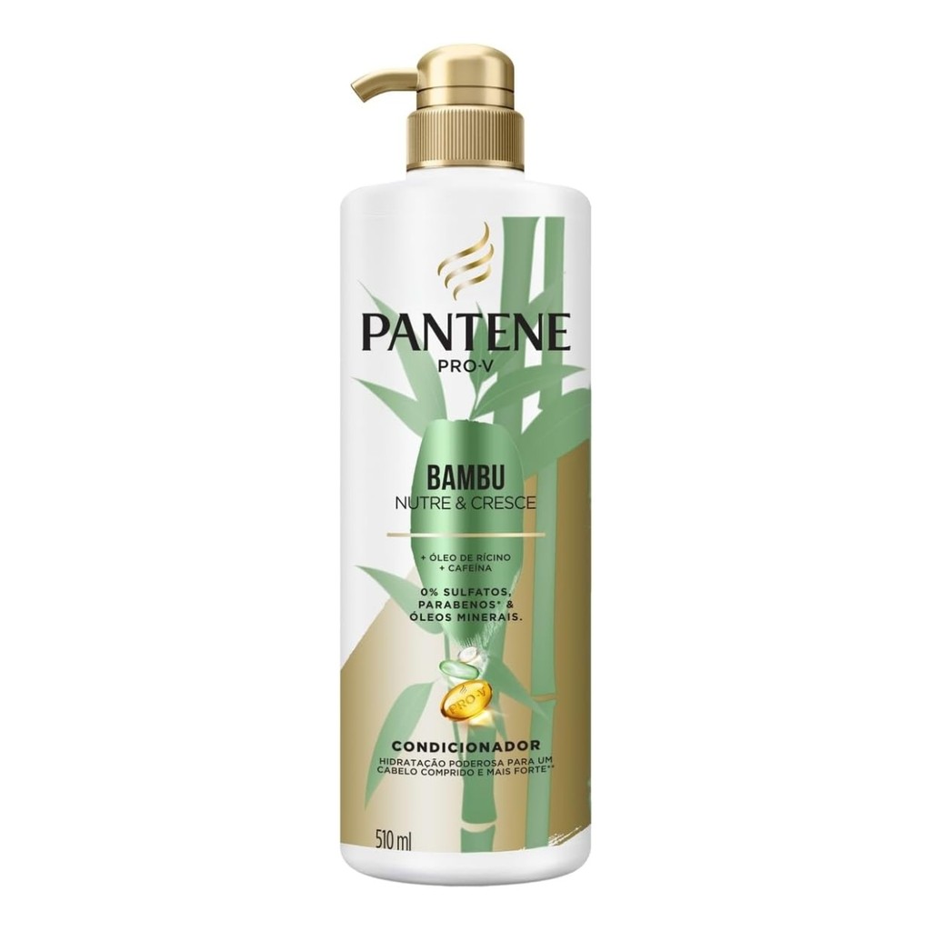 CONDICIONADOR PANTENE NUTRE E CRESCE BAMBU 510ML