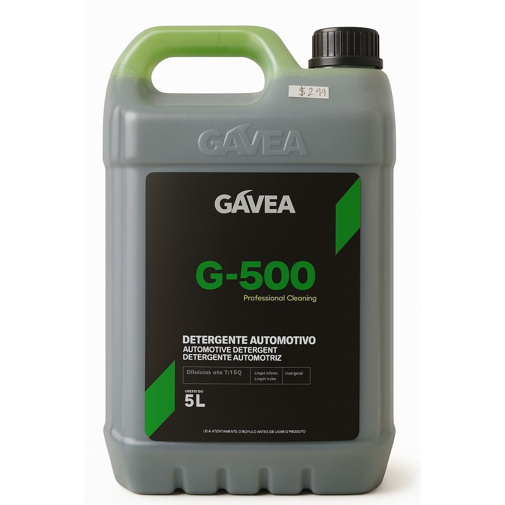 G500 Eco Gavea 5l - Detergente Automotivo Concentrado Rende Até 1:500