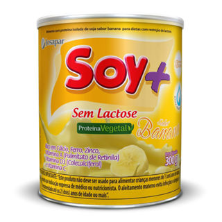 Soy Mais Sem Lactose Sabor Banana Lata 300g em Oferta na Shopee