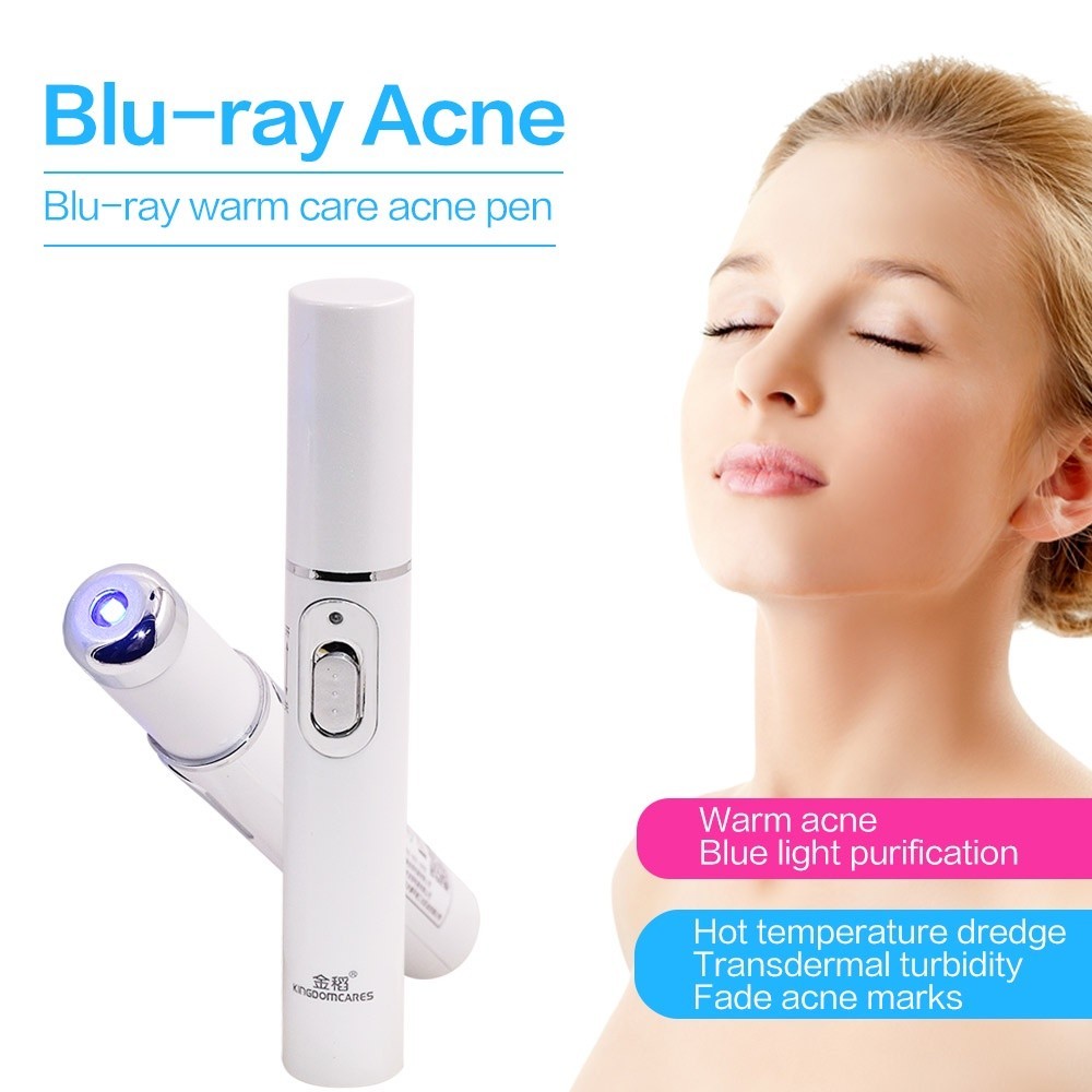 Caneta Laser Luz Azul Para Acne Portátil Uso Estético Cuidados Da Pele