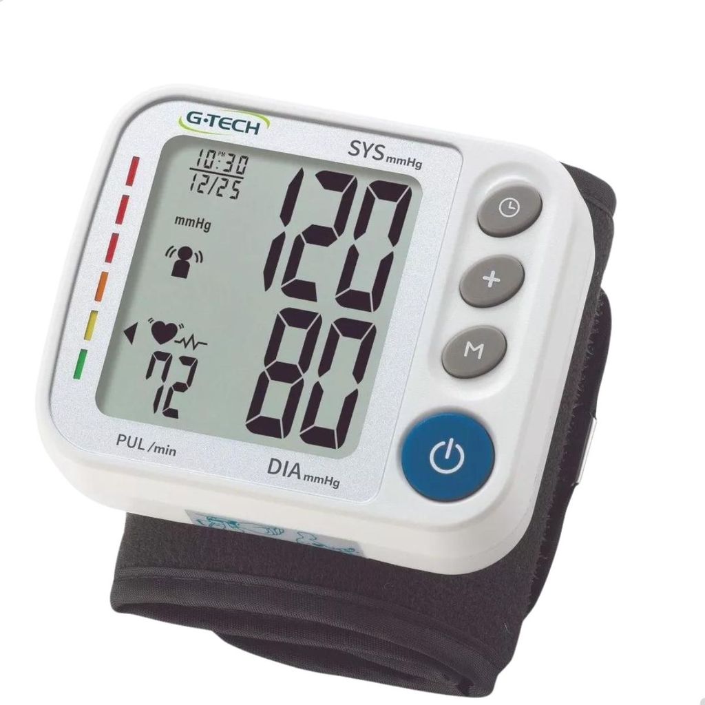 Aparelho de Pressão Digital de Pulso G-Tech - GP400 - GP400 Medidor Automático Preciso Prático