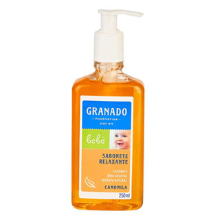 Sabonete Líquido Granado Bebê Glicerina Camomila 250ml em Oferta na Shopee