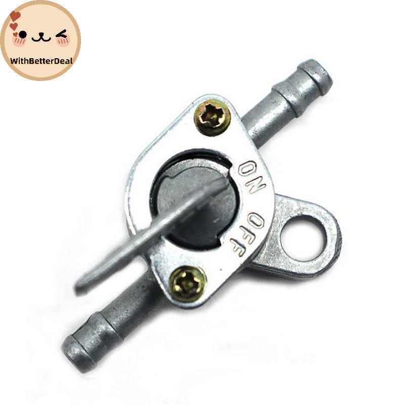 Melhor Universal De Torneira De Combustível A Gasolina Motocicleta/Quad/Lawnmover Em Linha De 6 Mm