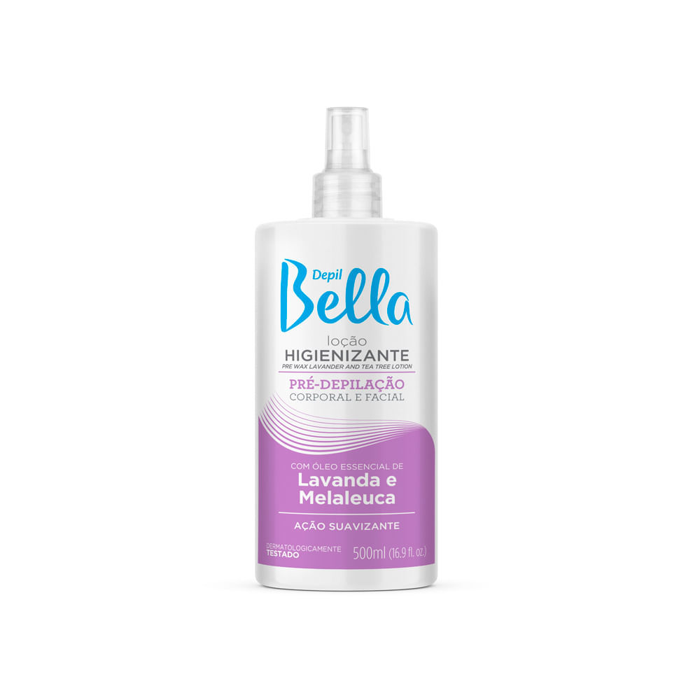 Loção Higienizante Depil Bella Lavanda e Melaleuca 500ml em Oferta na Shopee