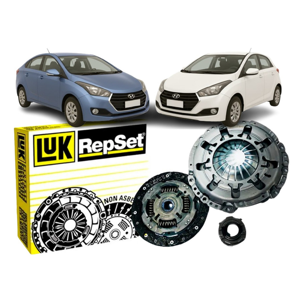 Kit Embreagem LUK Original Hyundai HB20 HB20S 1.0 12V Kappa 618315500 Completo