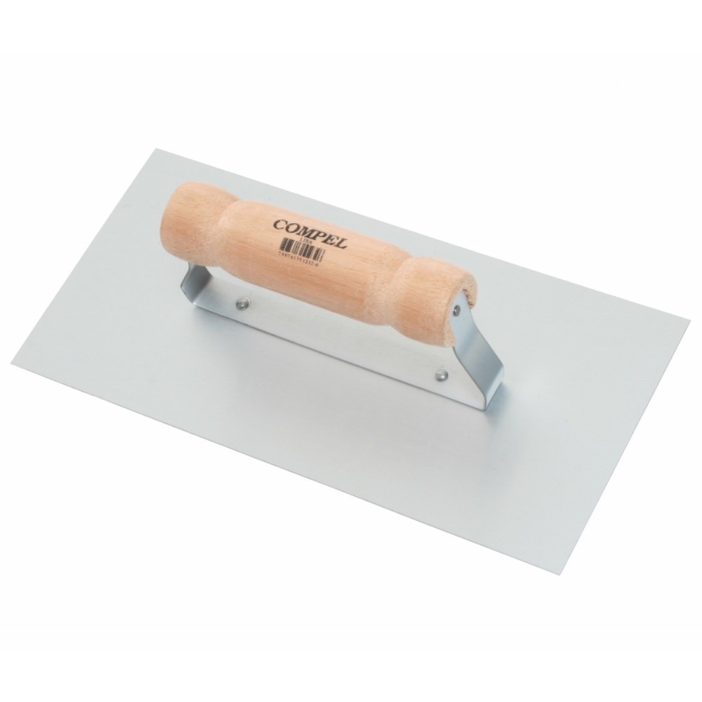 Desempenadeira em aço lisa 12 x 25,5 cm - Compel em Oferta na Shopee