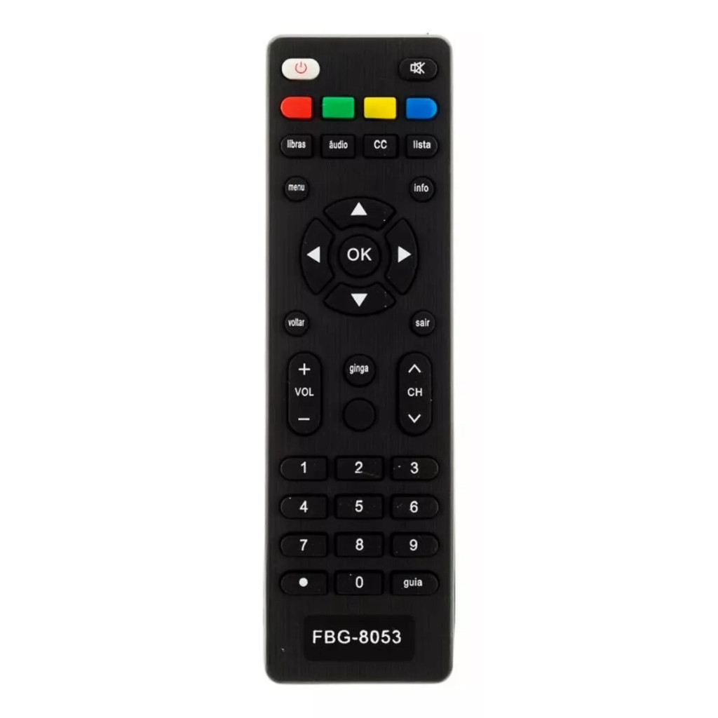 Controle Remoto Conversor Digital Positivo FBG 8053 LE 7491 SKY 8053 RE 508  RE 509  RE 510